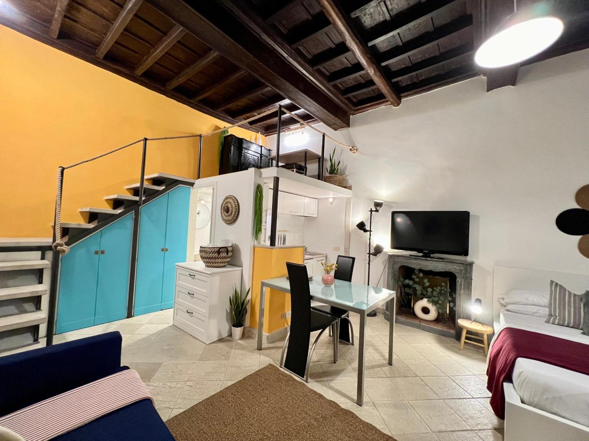 Charming Navona Duplex Lejlighed Rom Eksteriør billede